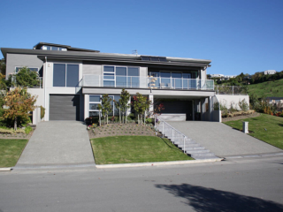 Front of large house